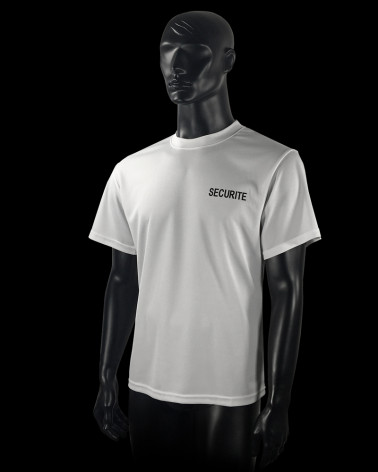 T-Shirt SECURITE - Blanc